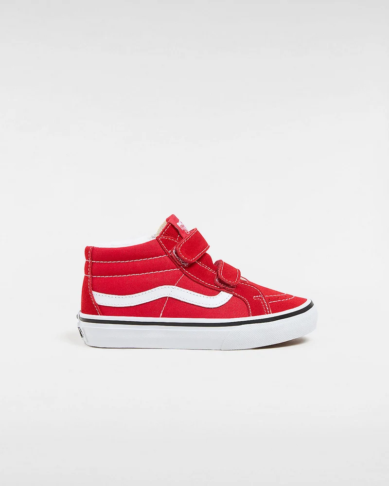 VANS Sk8-Mid Reissue-Turnschuhe für Kinder – Rot