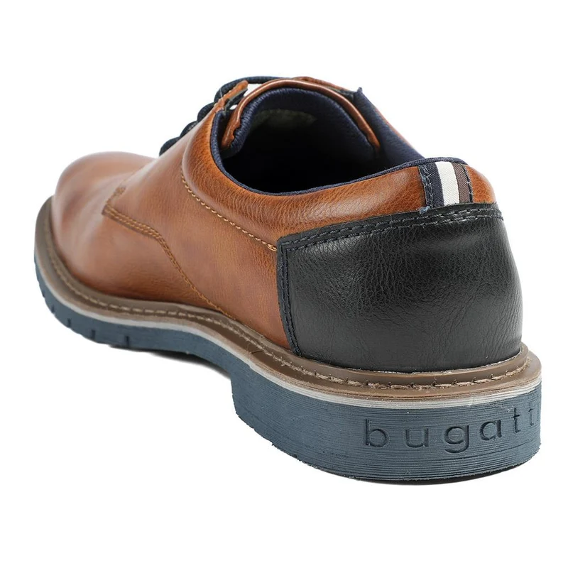Bugatti Smart Leather Lace Up Shoes - BUG43512 / 328 754 - Tan
