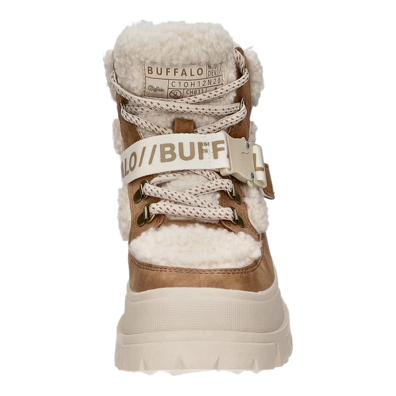 Buffalo Schnürstiefelette Warmfutter bis 35mm Absatz (casual) ASPHA COM MID WARM