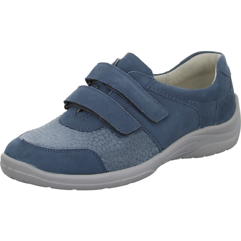 Waldläufer Slipper/Kletthalbschuh mit Mehrweite Freizeit (casual) Hesna
