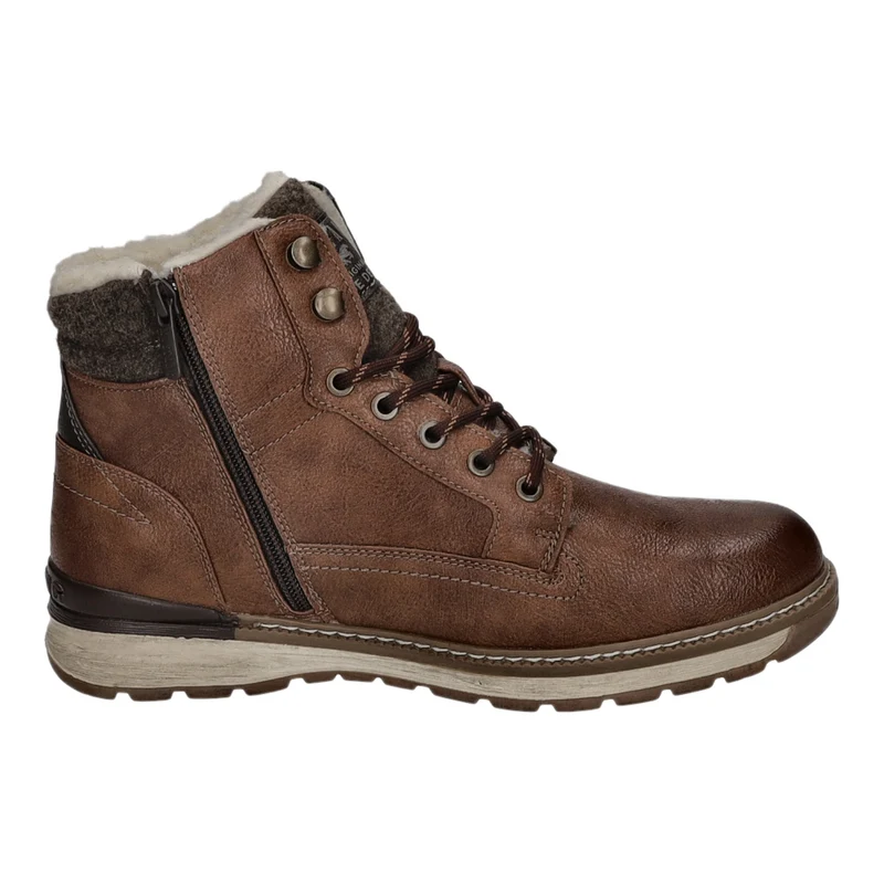 MUSTANG Schnürstiefelette Warmfutter Freizeit (casual)