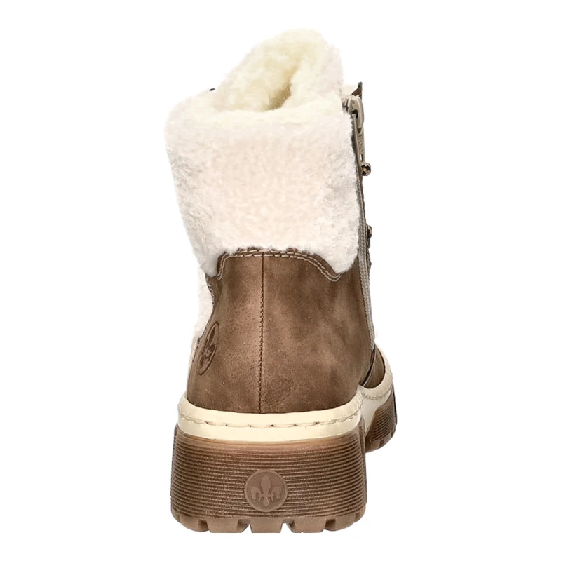 Rieker Schnürstiefelette Warmfutter bis 35mm Absatz (casual)