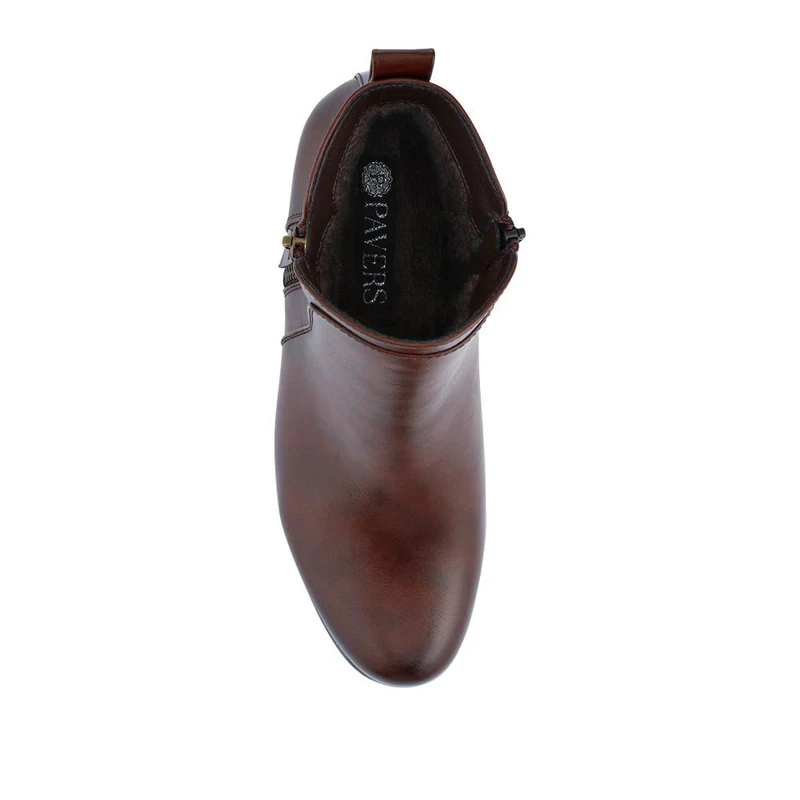 Smart Zip-Fastening Boots - WK42006 / 327 939 - Brown