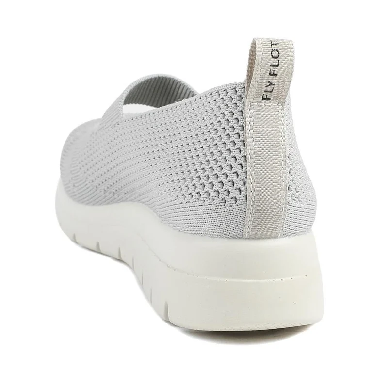Fly Flot Elasticated Mary Janes - FLY43003 / 328 642 - Light Grey