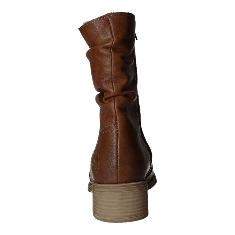 Rieker Schlupf-/Reißverschlußstiefelette Warmfutter ab 35mm Absatz