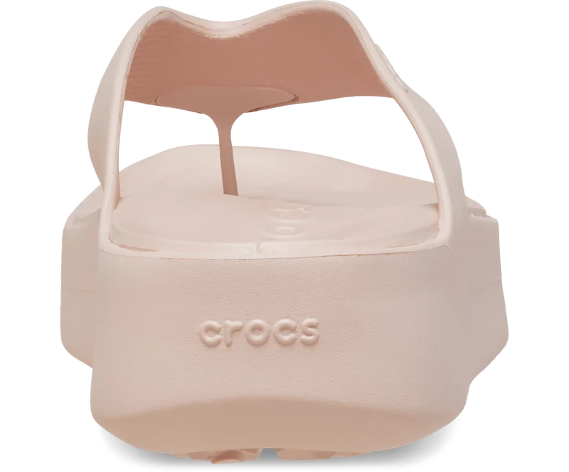 Crocs Unisex Getaway Plateau Flip Flop - Blasses Quarz
