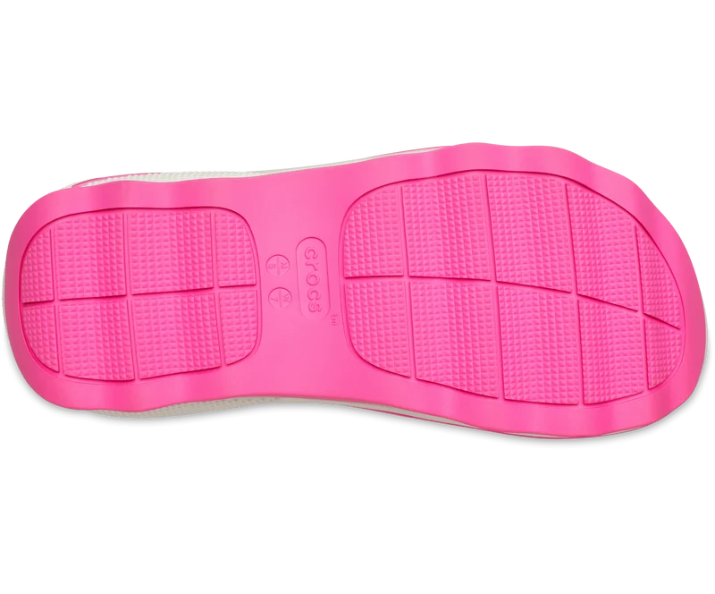 Crocs Unisex Classic Mega Crush Sandale mit Dreifachriemen - Pink Crush