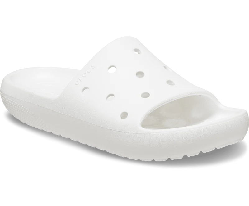 Crocs Unisex Classic 2.0 Slide - Weiß