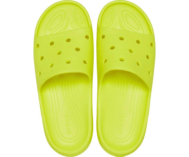 Crocs Unisex Classic 2.0 Slide - Säure