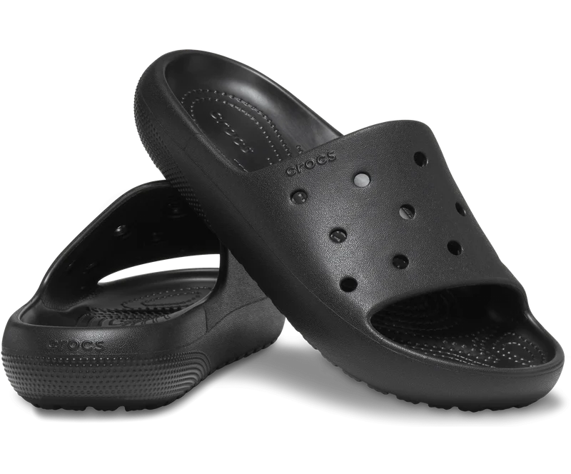 Crocs Unisex Classic 2.0 Badesandale - Schwarz
