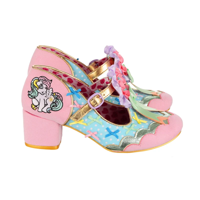 Irregular Choice Frauen My Little Pony Beste High Heels der Show – Blau/Rosa