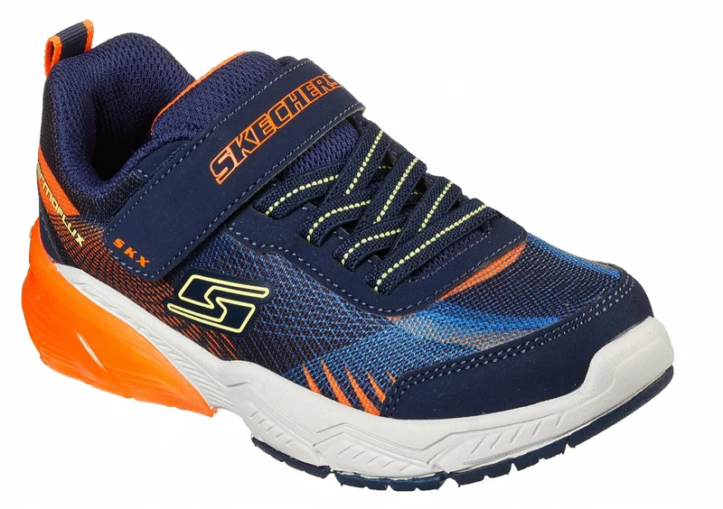 Sketchers Kinder Thermoflux 2.0 Trainer – Marineblau / Orange