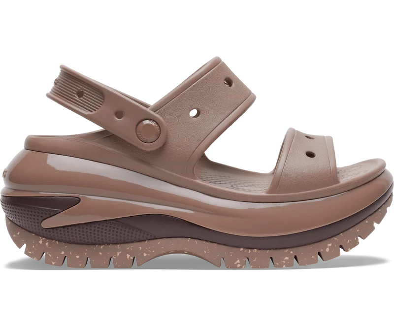 CROCS Unisex Mega Crush Sandale – Latte