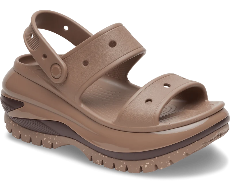 CROCS Unisex Mega Crush Sandale – Latte
