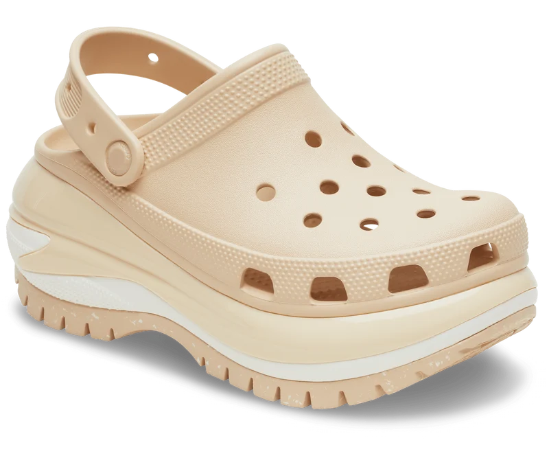 CROCS Unisex Mega Crush Clog – Shitake