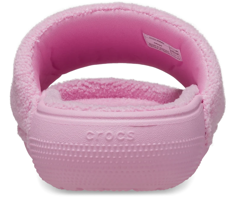 Crocs Unisex Klassische Handtuch-Slipper - Rosa Tweed