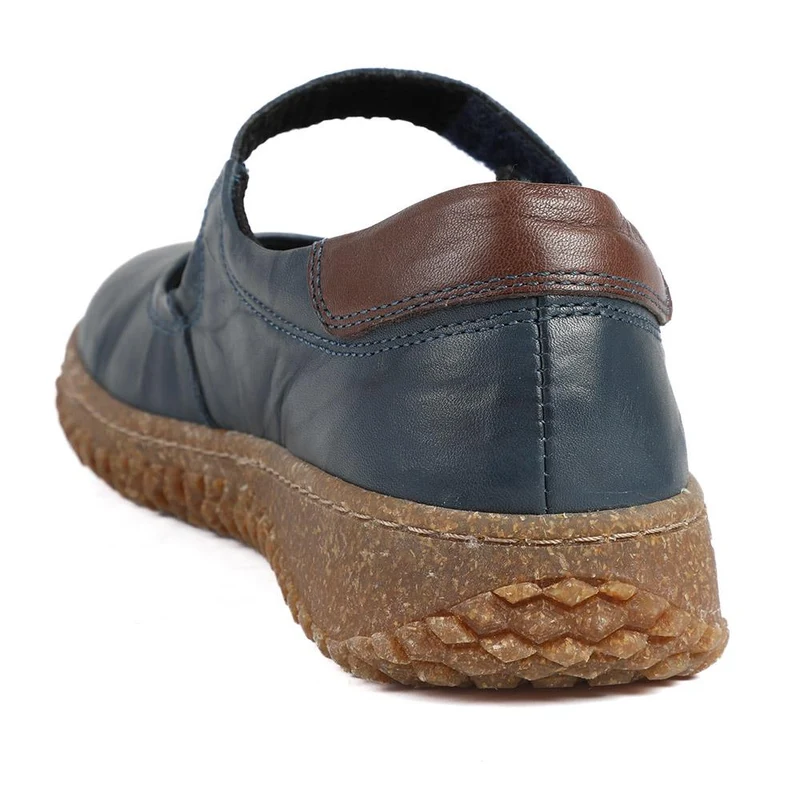 Loretta Leather Mary Janes - HAK42010 / 328 514 - Navy