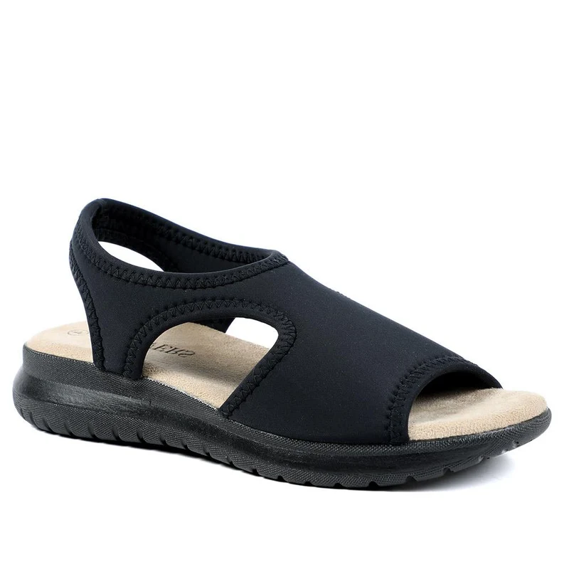 Stretch Comfort Sandals with Cushioned Insole - POLY43001 / 329 021