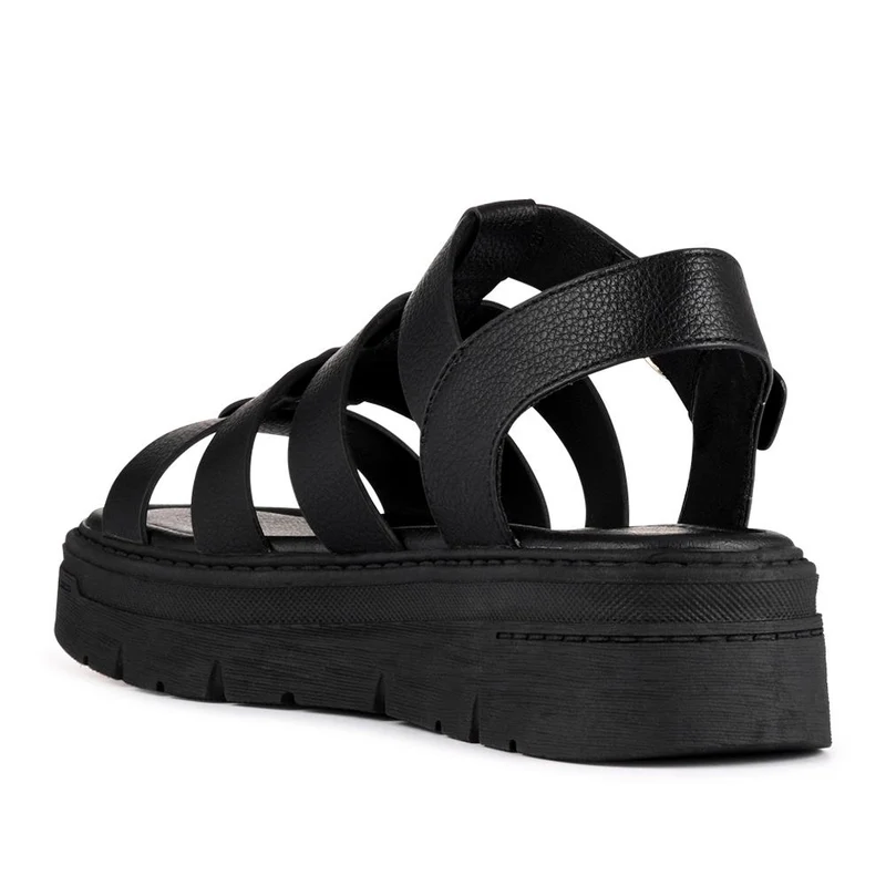 Chunky Buckle-Fasten Sandals - BELWOIL41053 / 327 122 - Black