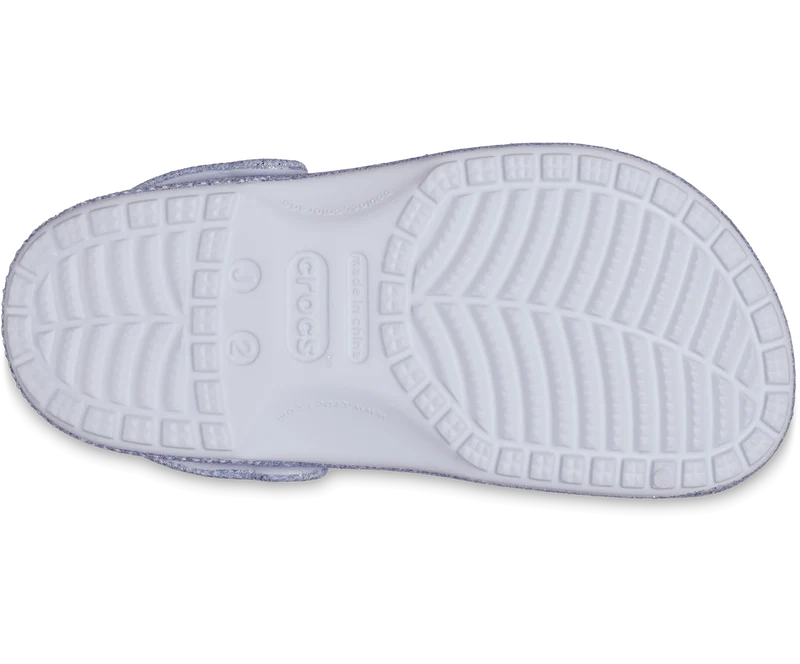 Crocs Klassischer Glitzer-Clog für Kinder - Frosted Glitter
