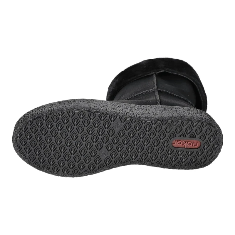 Rieker Schlupf-/Reißverschlußstiefelette Warmfutter bis 35mm Absatz (casual)