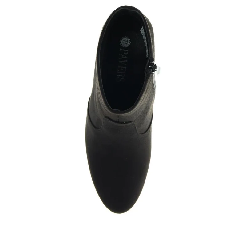 Block Heeled Ankle Boots - SANYI40027 / 325 986 - Black