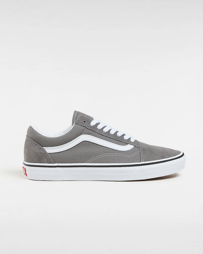 VANS Unisex-Sneaker Old Skool – Zinn/True White