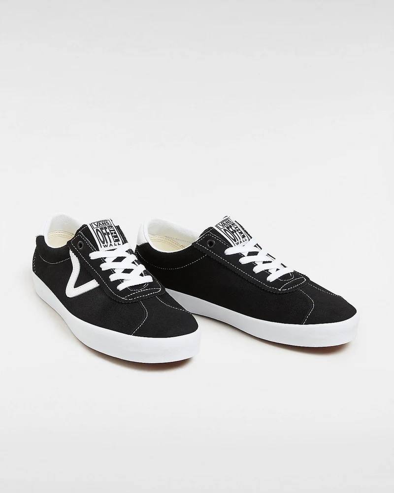 VANS Unisex-Sport-Low-Sneaker – Schwarz / Weiß