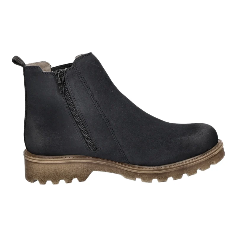 Rieker Schlupf-/Reißverschlußstiefelette Warmfutter bis 35mm Absatz (casual)