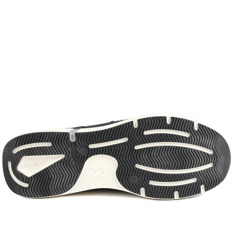 Rieker Sport Lace Up Trainers - RKR43586 / 329 447 - Navy Multi