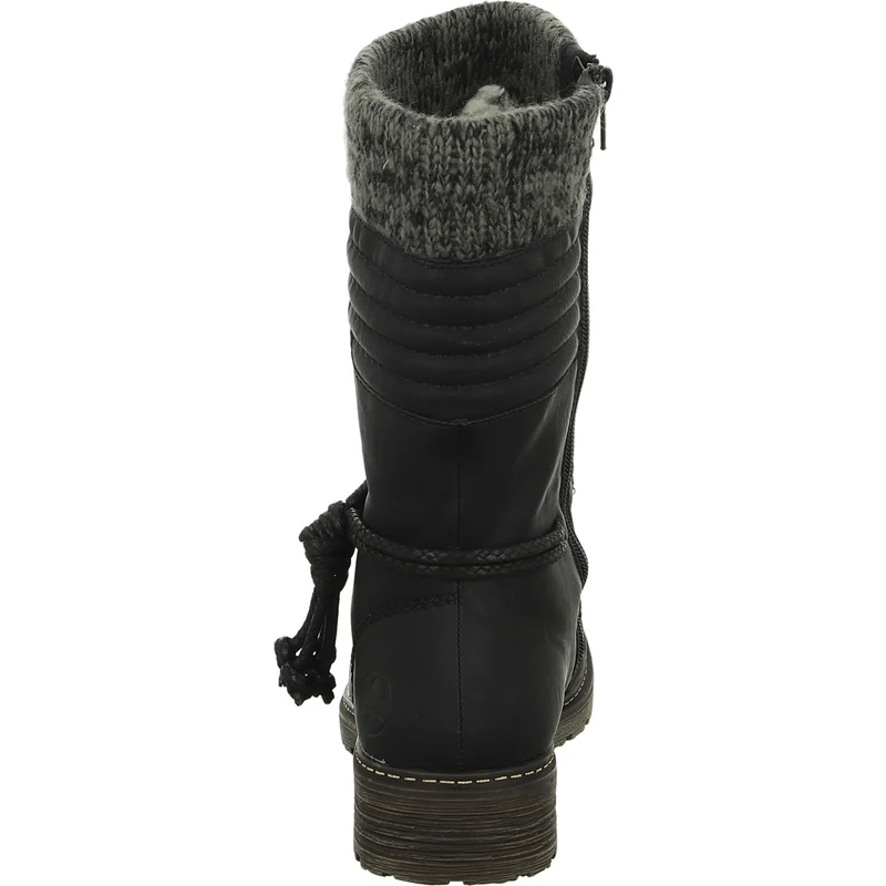 Rieker Schlupf-/Reißverschlußstiefelette Warmfutter bis 35mm Absatz (casual)