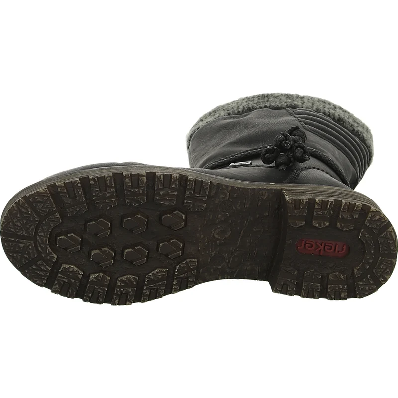 Rieker Schlupf-/Reißverschlußstiefelette Warmfutter bis 35mm Absatz (casual)