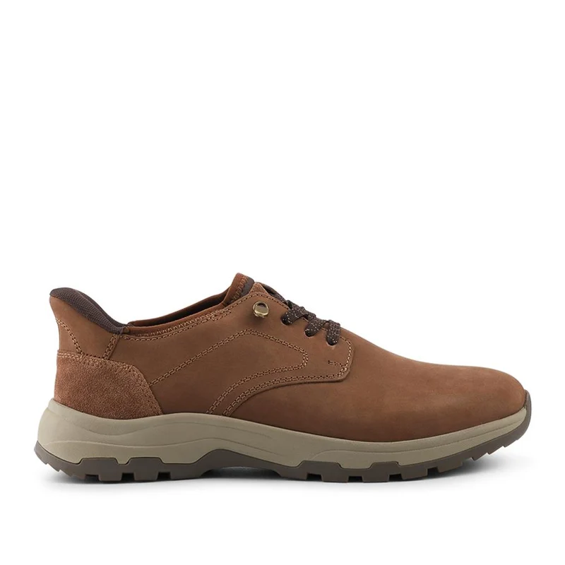 Easy Step In Extra Wide Laceless Casual Shoes - PETE / 328 146 - Brown