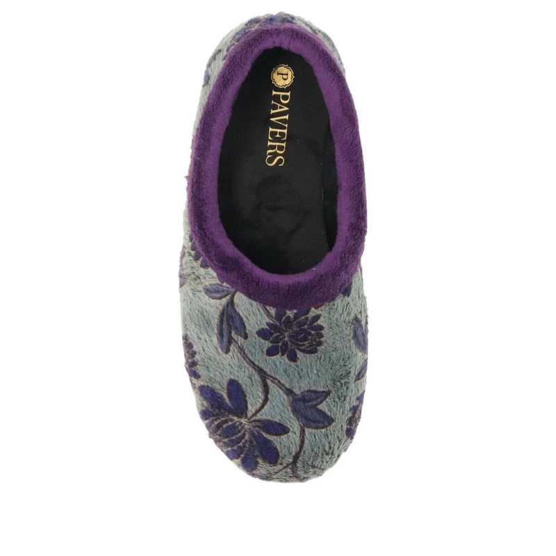 Faux-Fur Full Slippers - ANAT40001 / 325 936 - Purple
