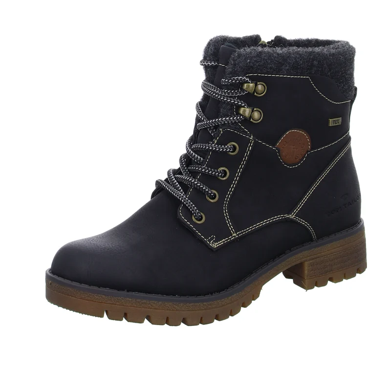 Tom Tailor Schnürstiefelette Warmfutter bis 35mm Absatz (casual)