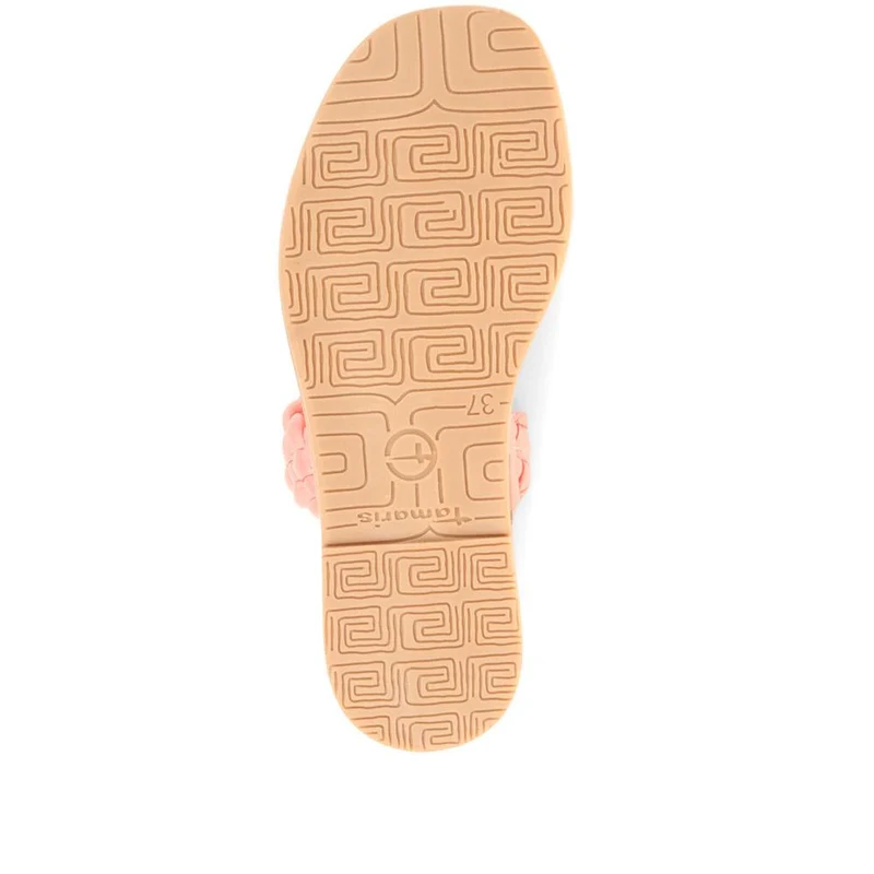 Leather Mule Sandals - TAM35505 / 321 483 - Pink