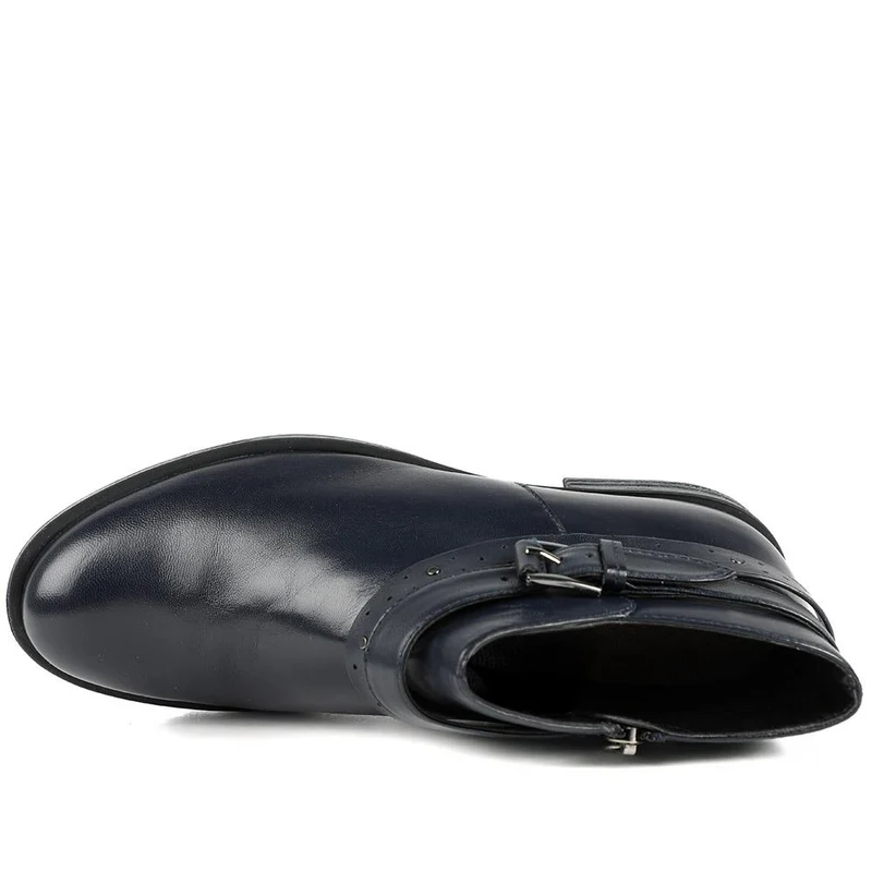 Van Dal Fiesta II Extra Wide Fit Ankle Boots - GUP42505 / 328 843 - Navy Leather