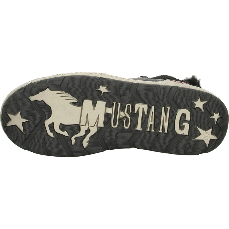 MUSTANG Schlupf-/Reißverschlußstiefelette Warmfutter bis 35mm Absatz (casual)