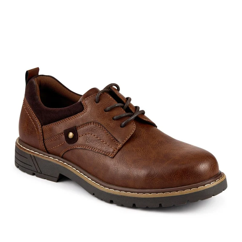Casual Lace-Up Shoes - WOIL42023 / 328 047 - Tan