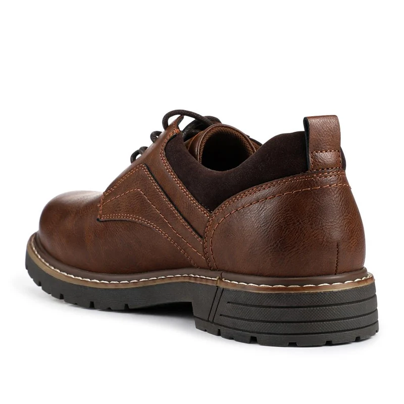 Casual Lace-Up Shoes - WOIL42023 / 328 047 - Tan
