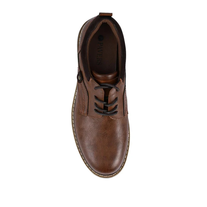 Casual Lace-Up Shoes - WOIL42023 / 328 047 - Tan