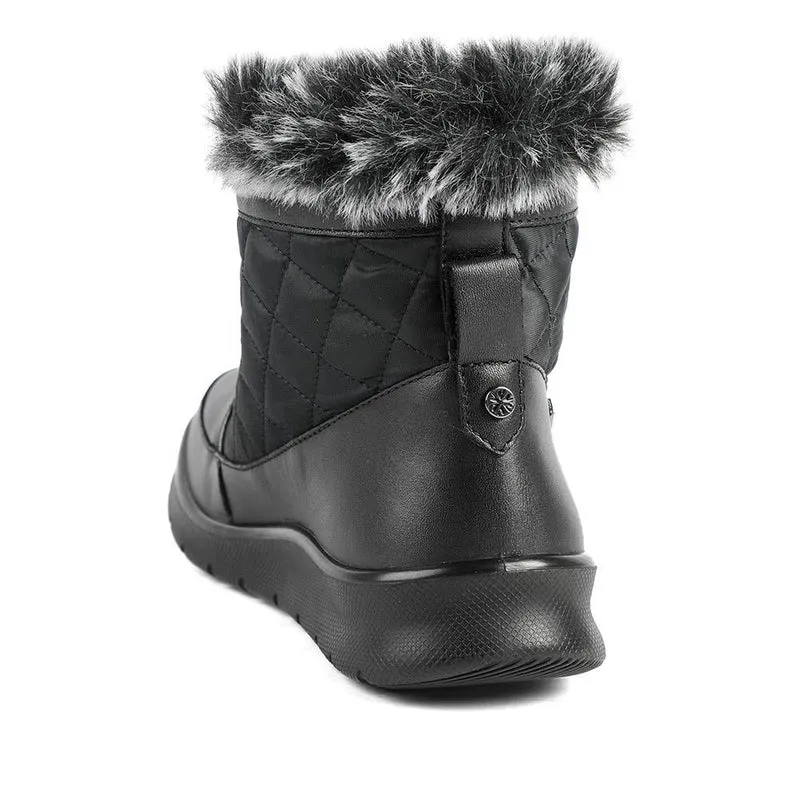 Padders Leather Soft Lined Weather Boots - GOOD42505 / 328 852 - Black