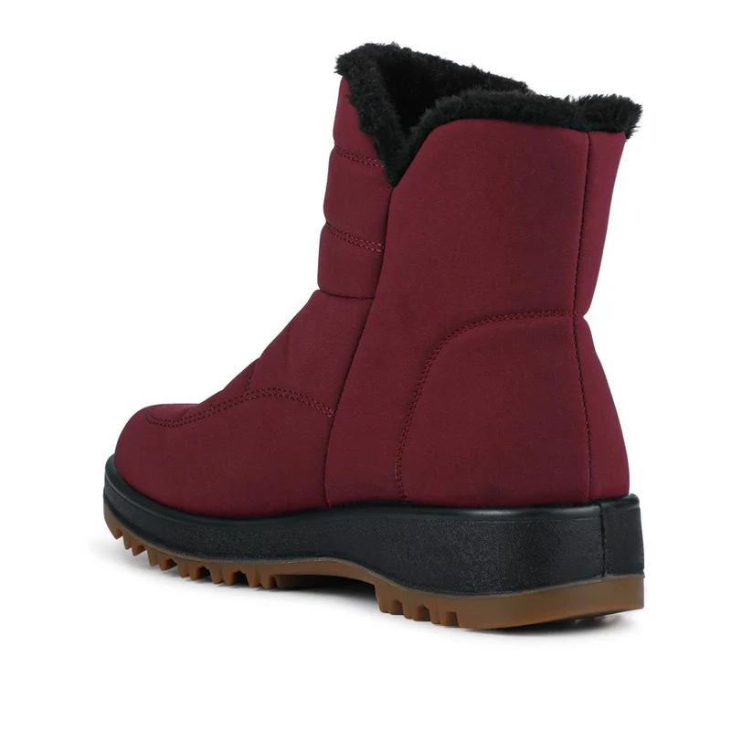 Shower-Proof Padded Boots - ACADE34001 / 321 068 - Burgundy