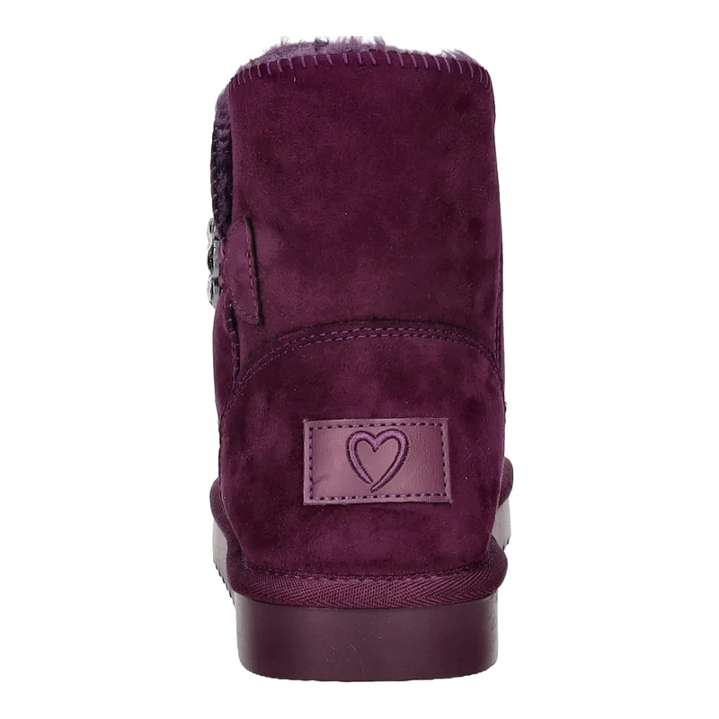 MARCO TOZZI Schlupf-/Reißverschlußstiefelette Warmfutter bis 35mm Absatz (casual)