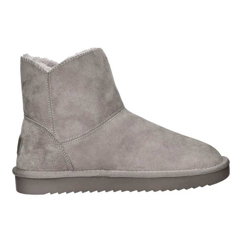 MARCO TOZZI Schlupf-/Reißverschlußstiefelette Warmfutter bis 35mm Absatz (casual)