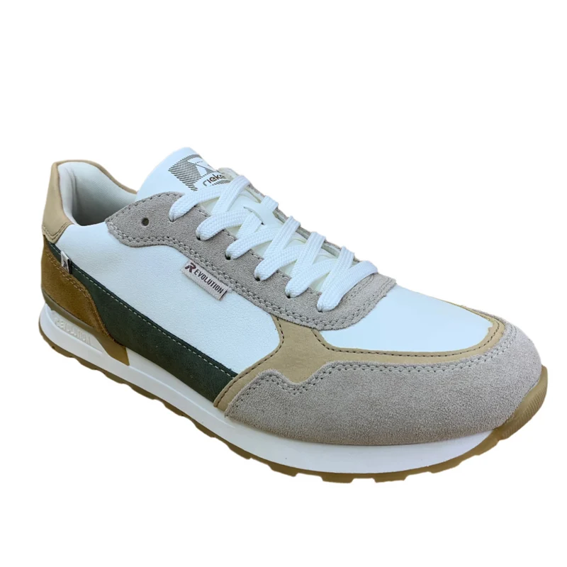 Rieker Lässige Herren-Sneaker – Weiß