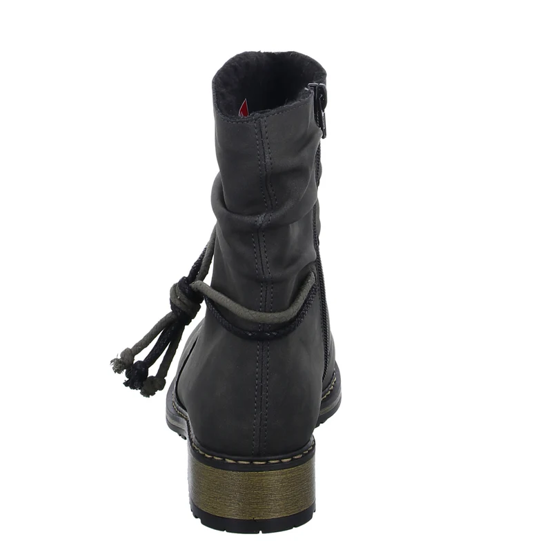 Rieker Schlupf-/Reißverschlußstiefelette Warmfutter bis 35mm Absatz (casual)
