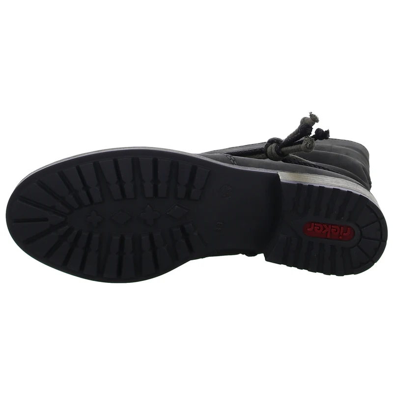 Rieker Schlupf-/Reißverschlußstiefelette Warmfutter bis 35mm Absatz (casual)
