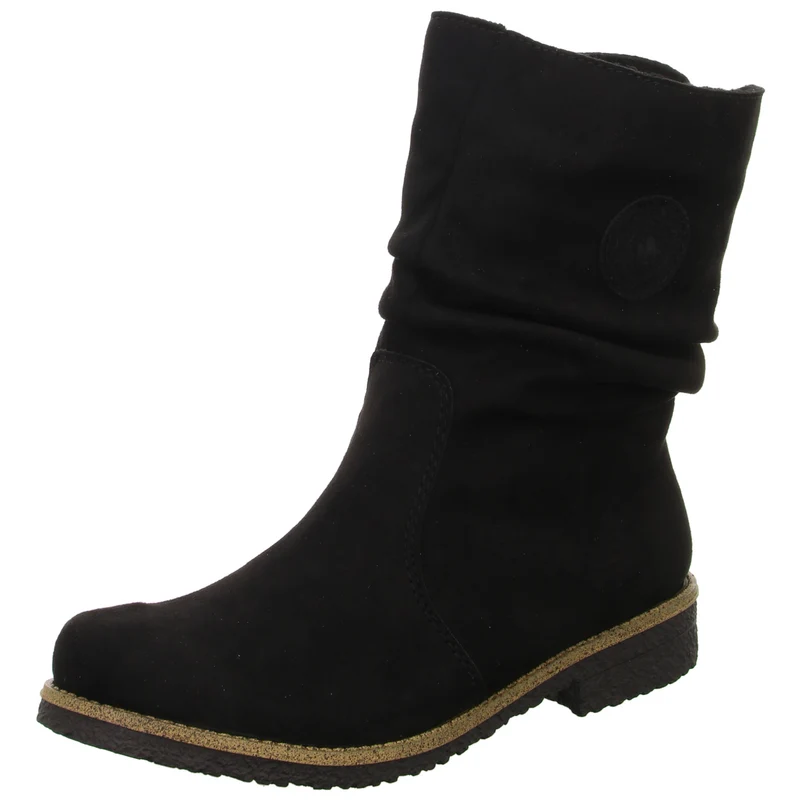 Rieker Schlupf-/Reißverschlußstiefelette Warmfutter bis 35mm Absatz (casual)