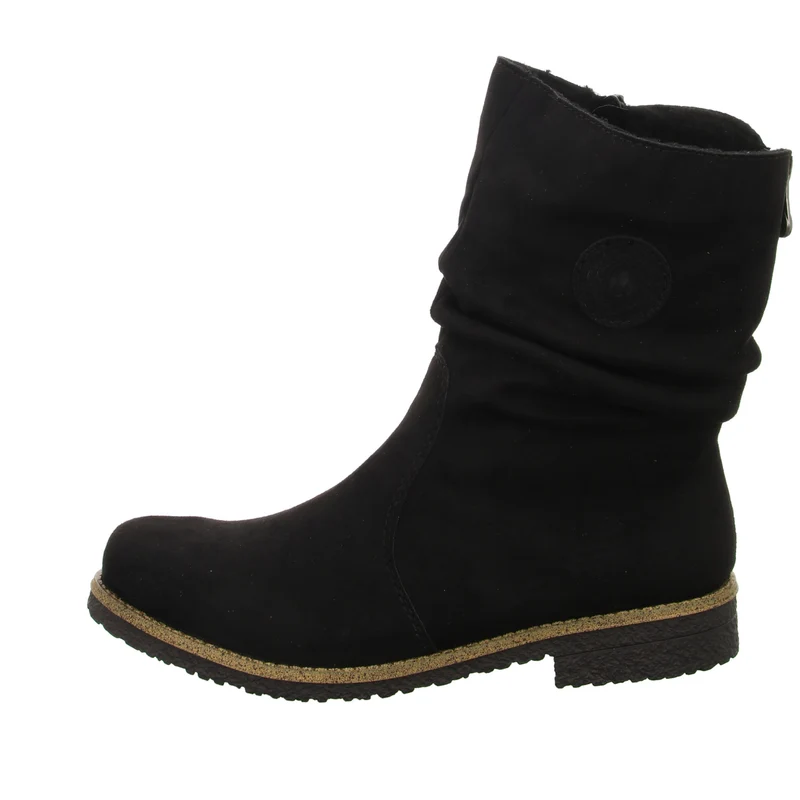 Rieker Schlupf-/Reißverschlußstiefelette Warmfutter bis 35mm Absatz (casual)